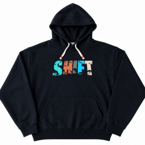 Black oversized hoody